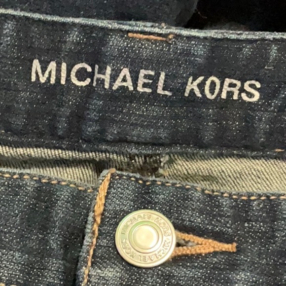 MICHAEL KORS Bootcut Jean 10 Dark Wash $99 Retail NWOT - Picture 7 of 14
